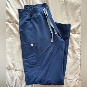 Figs Navy Blue Scrub Pants Medium